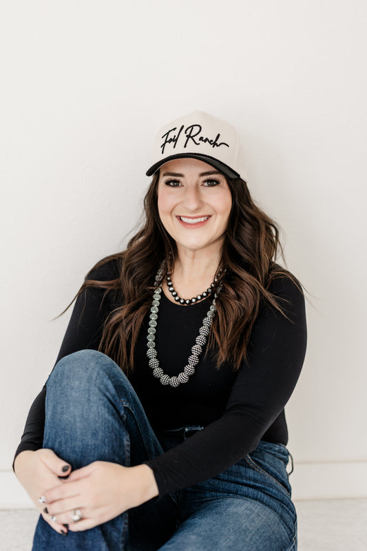Foil Ranch Hat (Black)