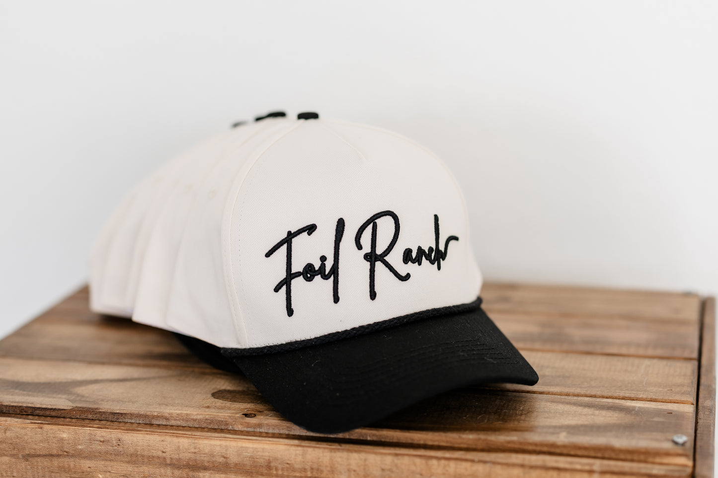 Foil Ranch Hat (Black)